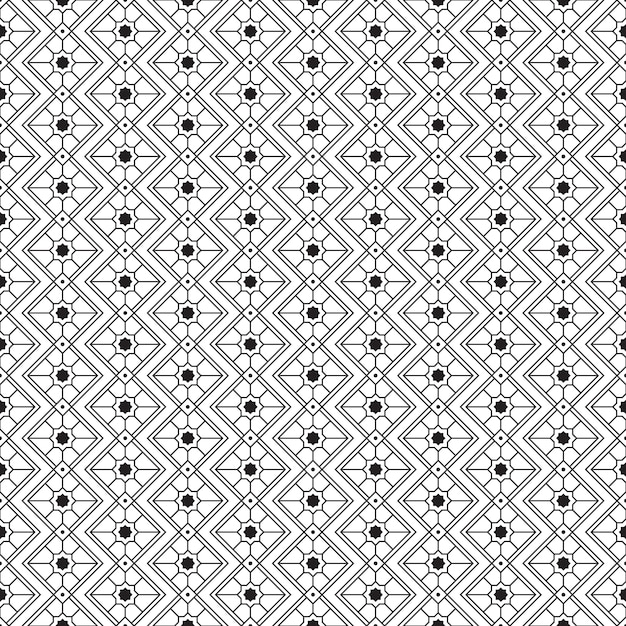 Papel pintado de fondo geométrico tribal de patrones sin fisuras