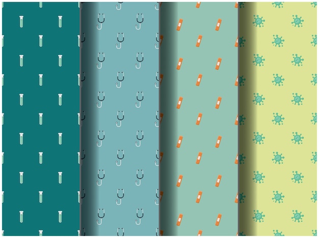 papel pintado fondo modelo plantilla icono fiesta dibujos animados afiche volante paleta máscara médico virus médico
