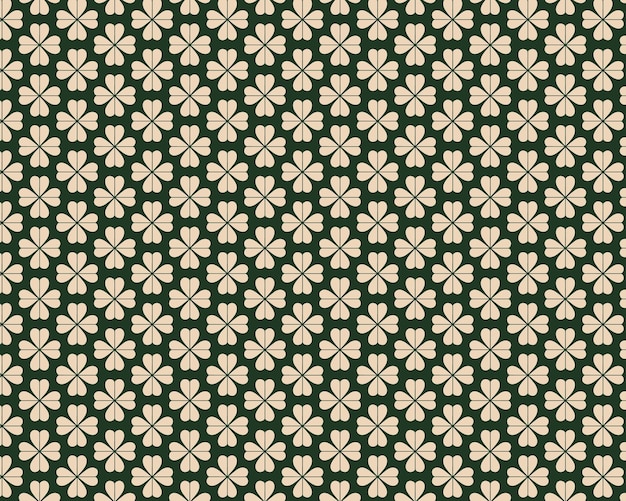 Papel pintado con patrones florales verdes y blancos