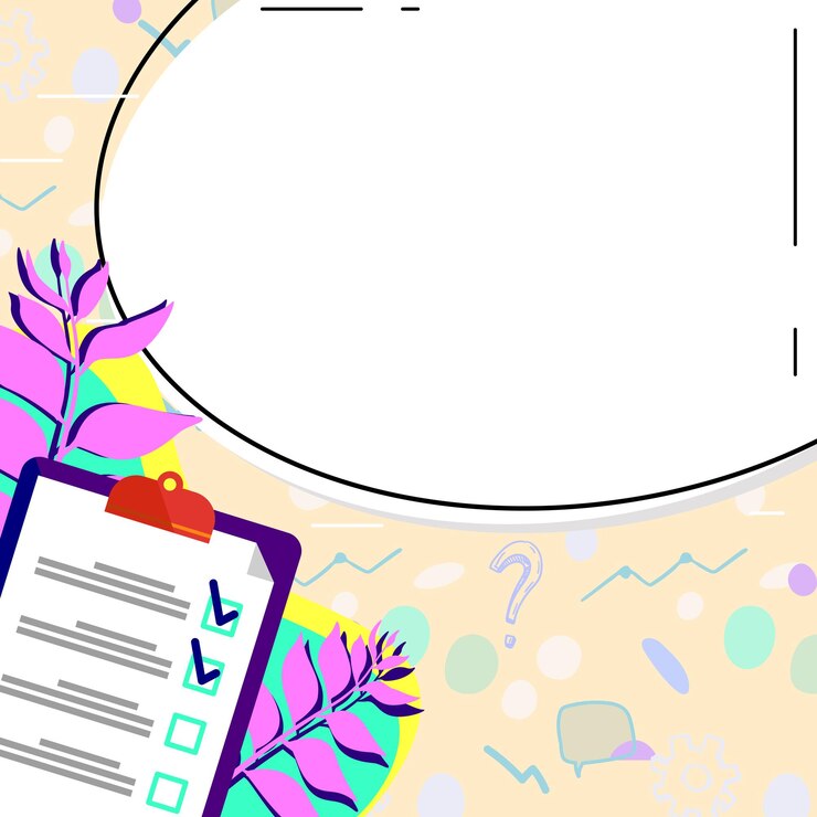 Vector papel con plan sobre fondo de color brillante soporte de texto blanco con información importante bocadillo de diálogo vacío para el mensaje principal el globo de diálogo contiene anuncios