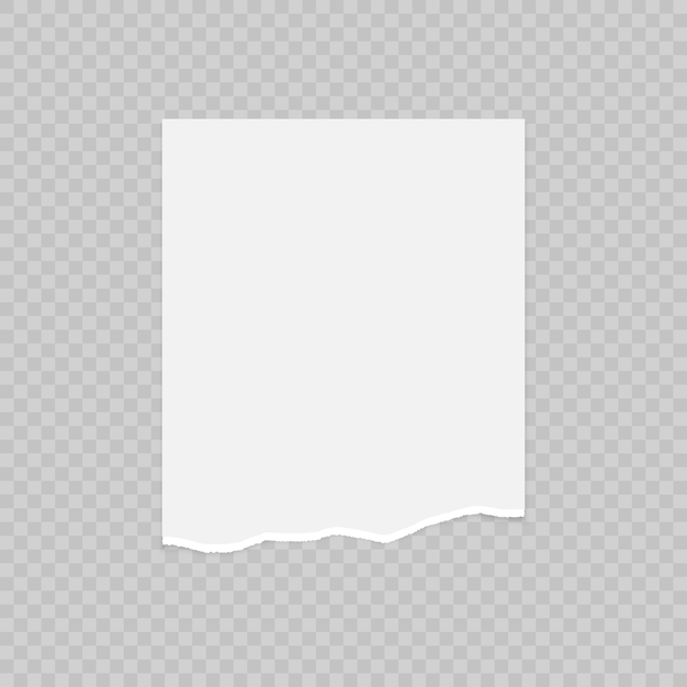 papel rasgado con los bordes rasgados