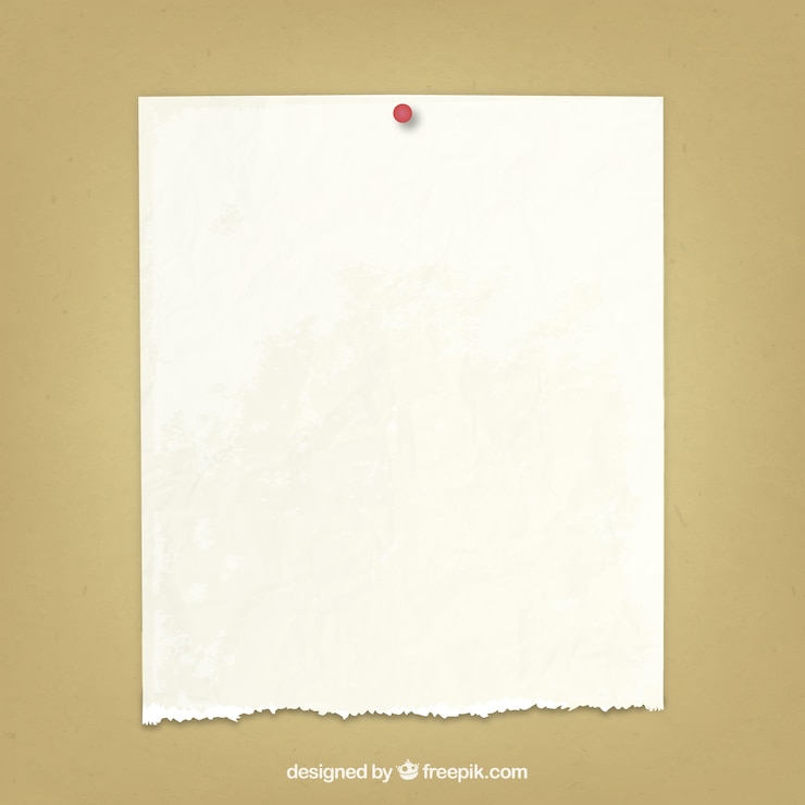 Vector papel rasgado