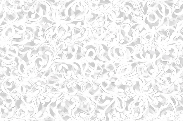 papel tapiz blanco con un diseño floral