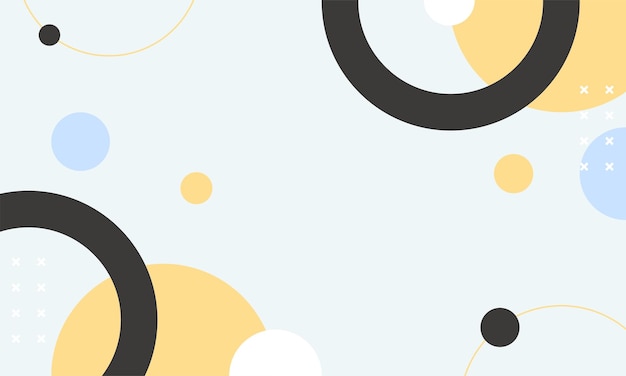 un papel tapiz colorido con círculos y círculos en él