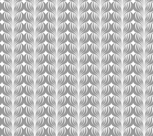 Un papel tapiz sin costuras inspirado en hojas redondas con espejo
