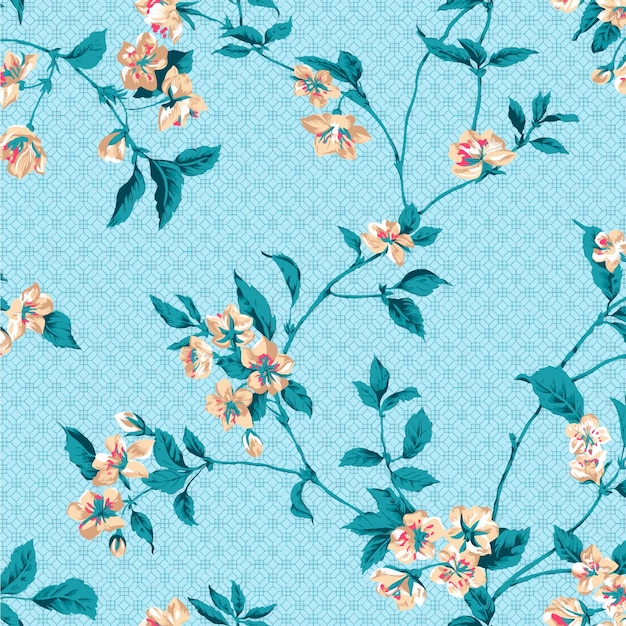 un papel tapiz floral por persona