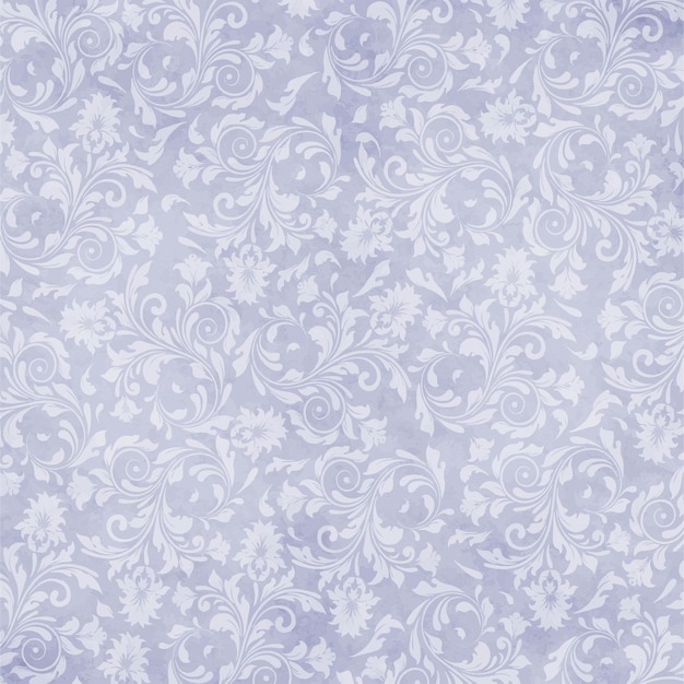 un papel tapiz floral púrpura
