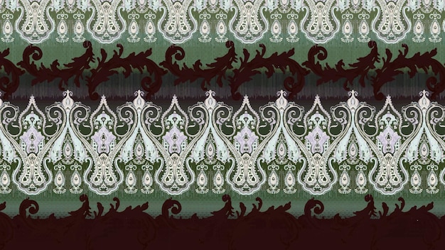 un papel tapiz con flores y un fondo verde con flores amarillas y naranjas