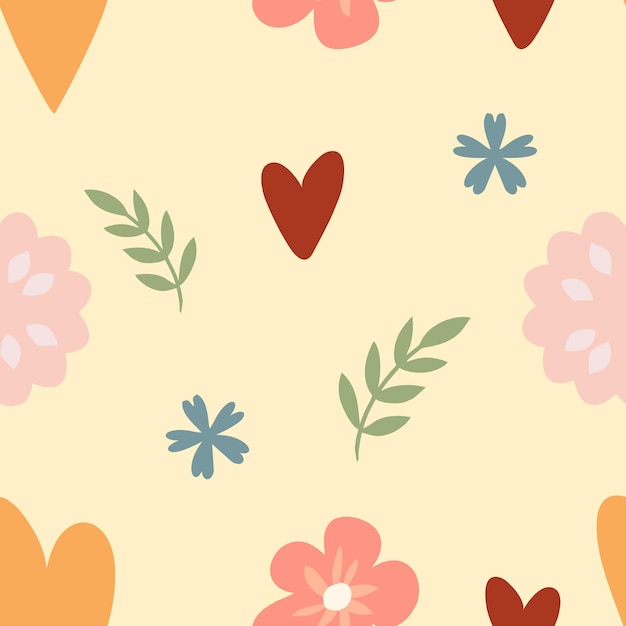 un papel tapiz con flores y hojas en él