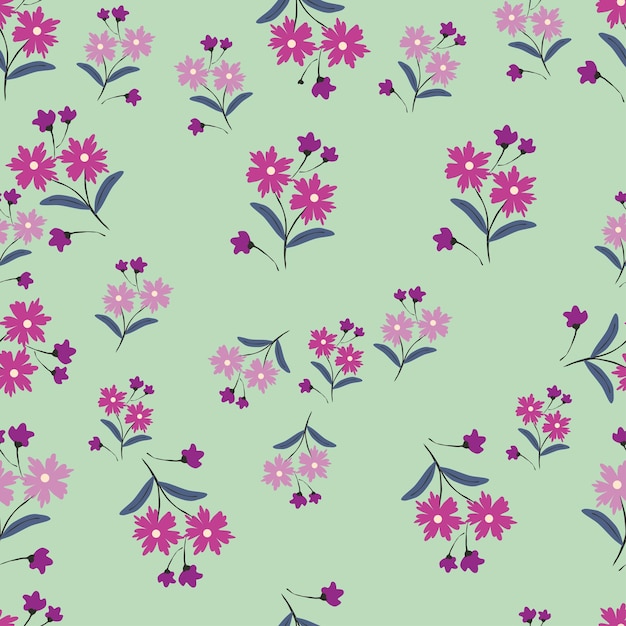 un papel tapiz con flores rosas y hojas verdes