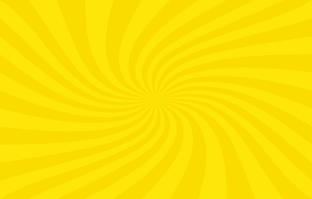 papel tapiz de fondo en espiral amarillo cómico
