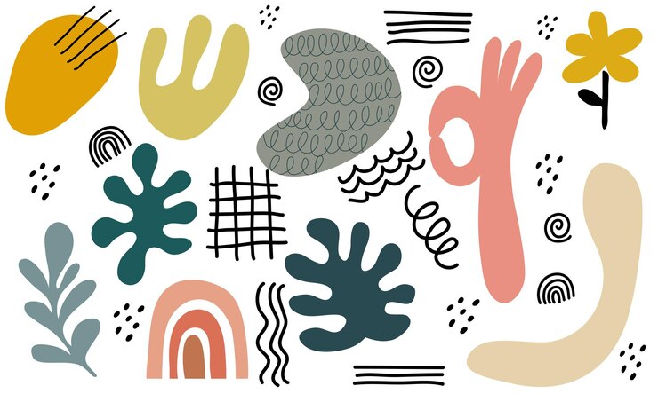 Vector papel tapiz de formas geométricas