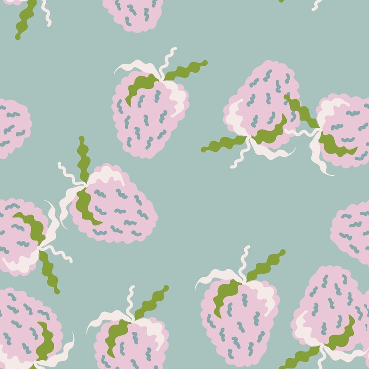 Vector papel tapiz de frutas dibujado a mano diseño para tela impresión textil papel de envoltura textiles de cocina portada ilustración vectorial