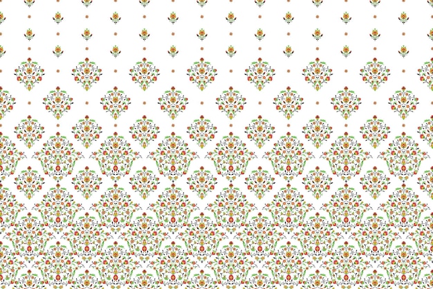 un papel tapiz con un patrón floral y un fondo blanco