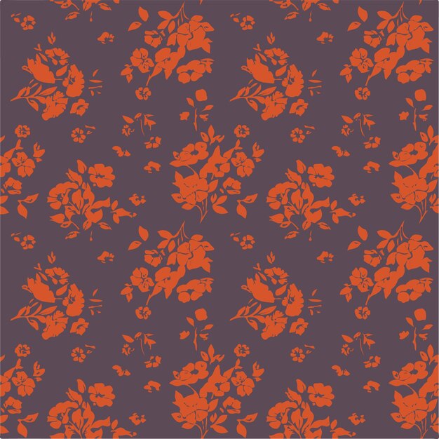 un papel tapiz con un patrón floral por persona