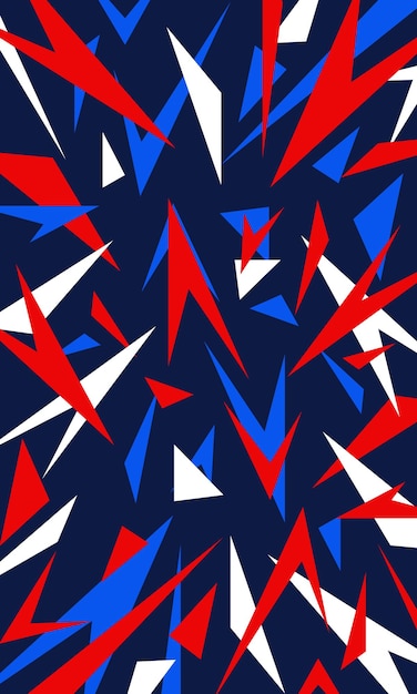 Papel tapiz de patrón geométrico abstracto para camiseta de sublimación
