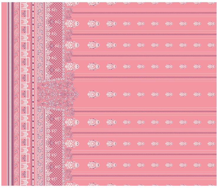 papel tapiz rosa y blanco con un borde rosa