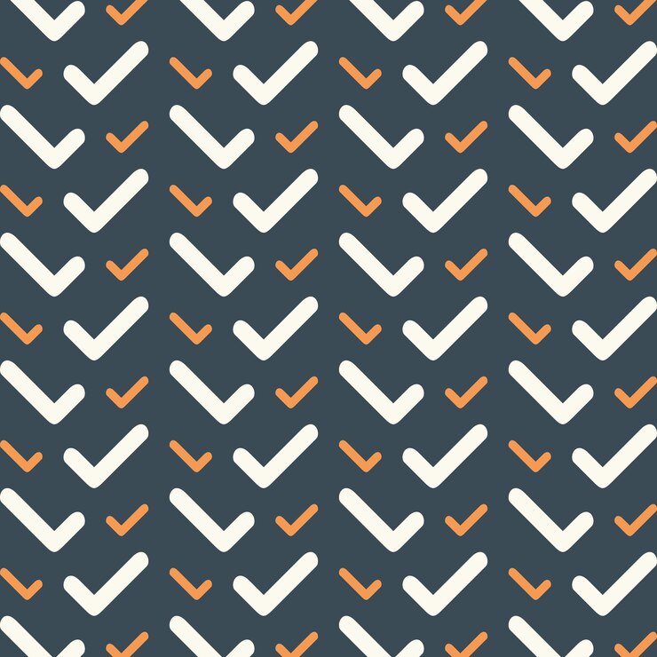 Vector papel tapiz de tela válido que repite el patrón de moda ilustración vectorial de fondo gris