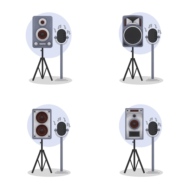 El paquete de altavoces