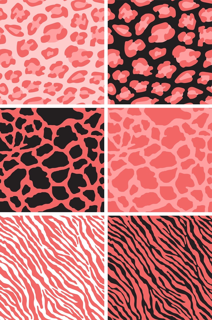 Vector paquete de animal print