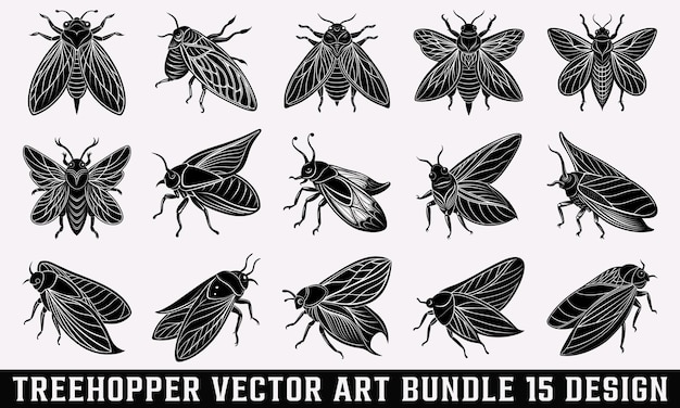 El paquete de arte vectorial de Treehopper