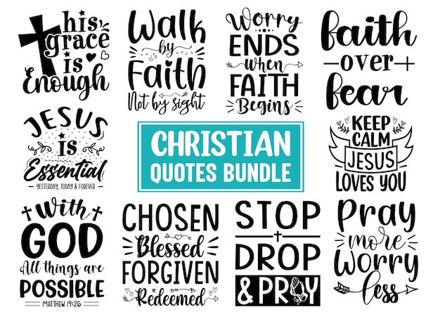 Paquete de citas cristianas