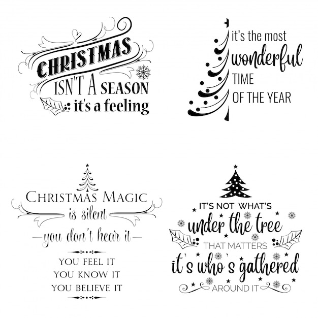 Paquete de coleccion de deseos navideños