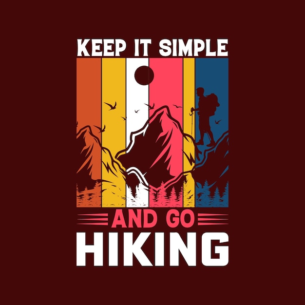 Paquete de diseño de camiseta Camping Explore