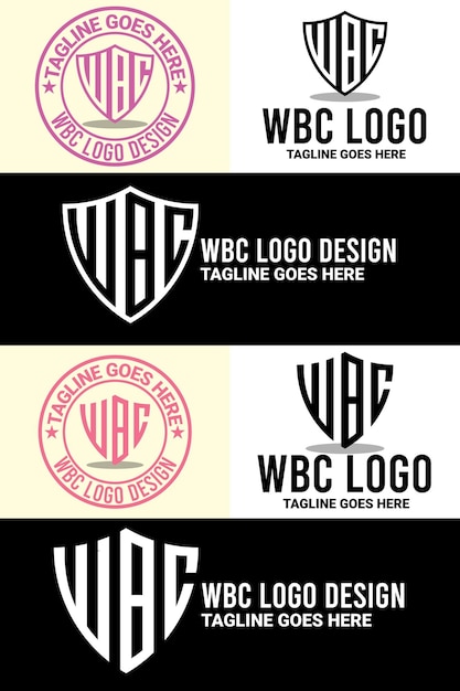 Vector paquete de diseño de logotipo de marca de letra y monograma de alfabeto minimalista