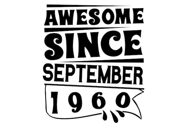 El paquete de diseño de Svg de septiembre
