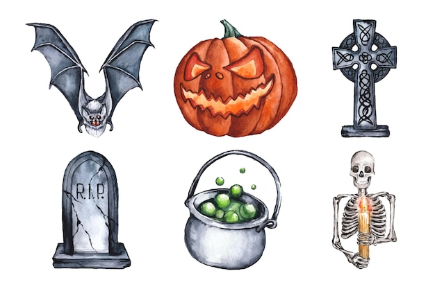 Paquete de elementos de Halloween