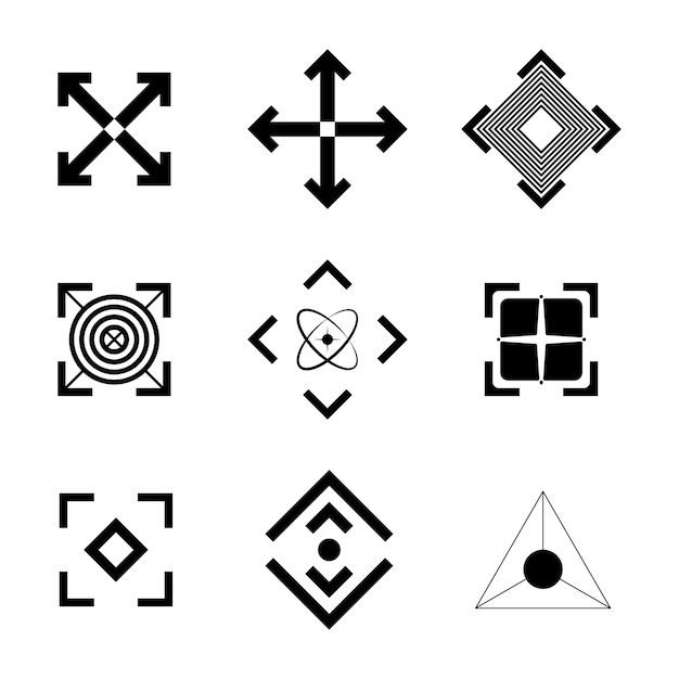 Paquete de formas geométricas