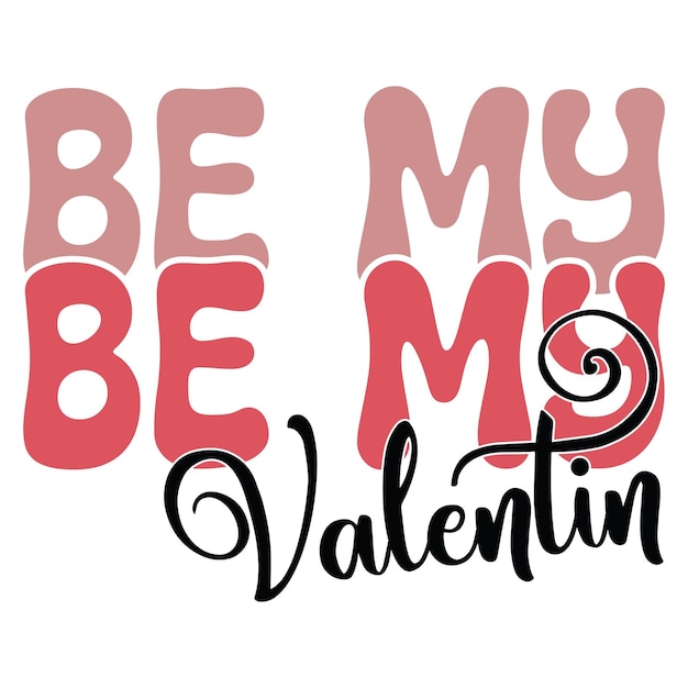 El paquete gráfico de sublimación Retro Valentine