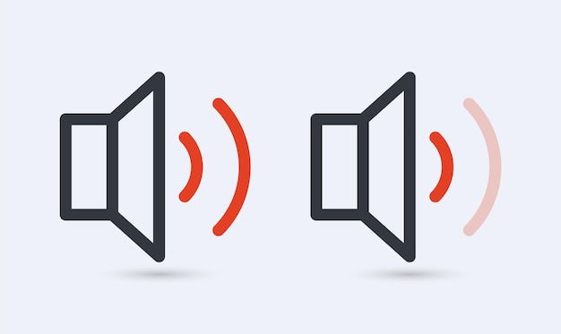 paquete de iconos de altavoz