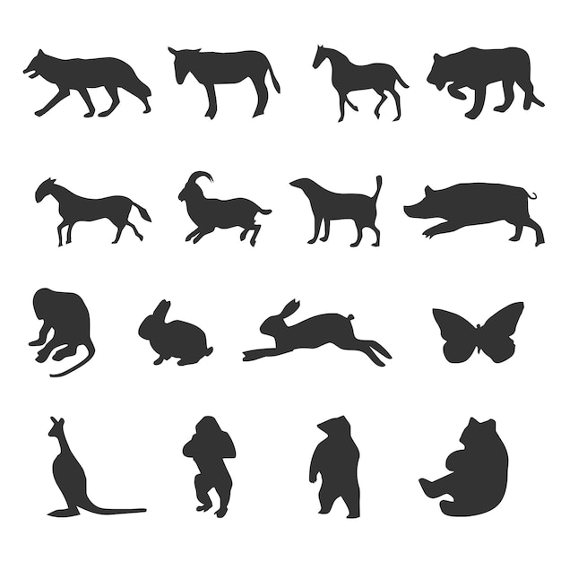 El paquete de iconos de animales