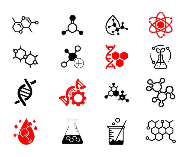 El paquete de iconos de Creative Chemistry Web25 OutLine también está disponible.