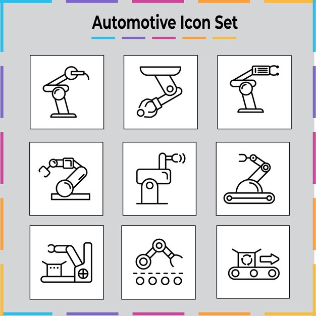 Paquete de iconos Creative Data Management 25 Glyph Solid Black como ojo servidor mano sd nube