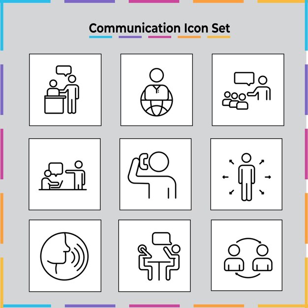 Paquete de iconos Creative Data Management 25 Glyph Solid Black como ojo servidor mano sd nube