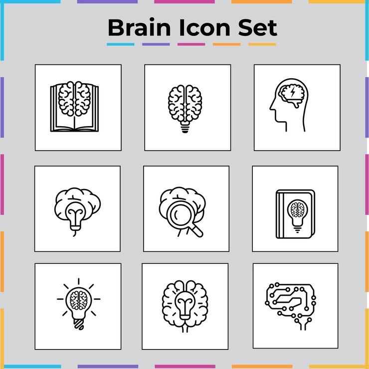Paquete de iconos Creative Data Management 25 Glyph Solid Black como ojo servidor mano sd nube