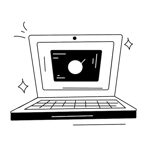 Paquete de iconos de Doodle de negocios y finanzas