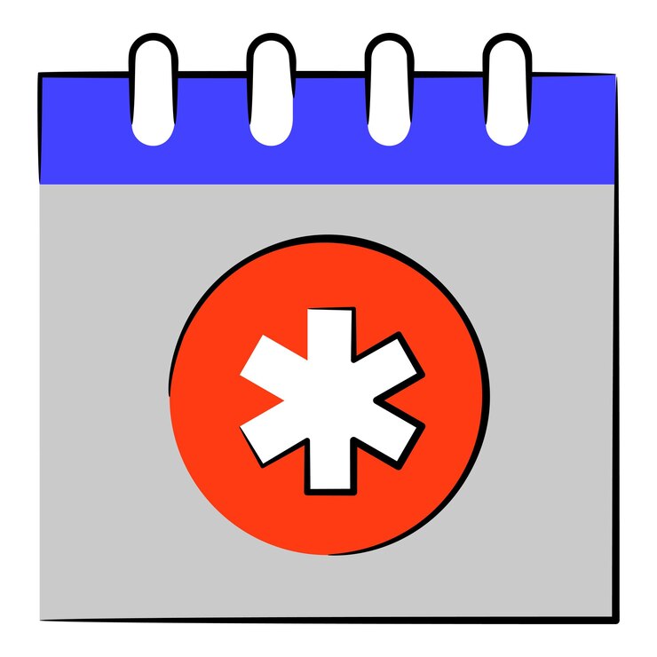Paquete de íconos planos médicos y de salud