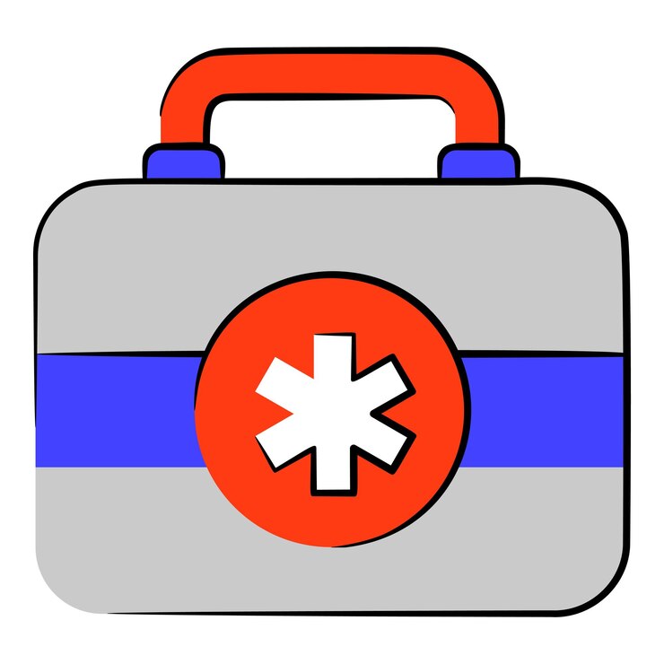 Paquete de íconos planos médicos y de salud