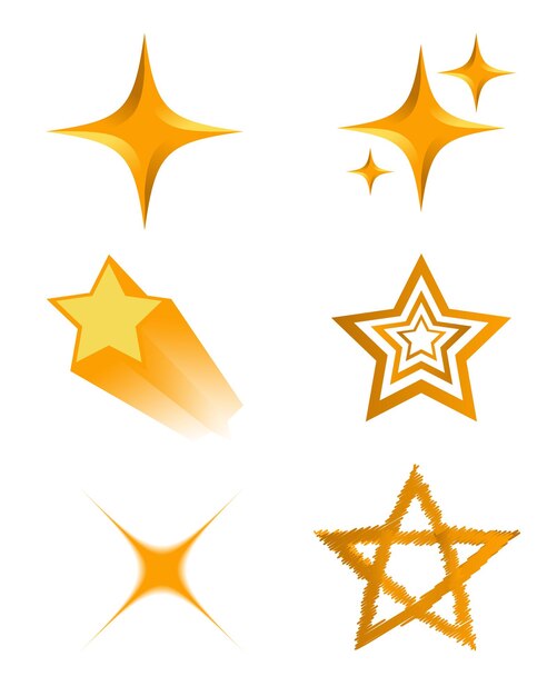 El paquete de ilustraciones Star