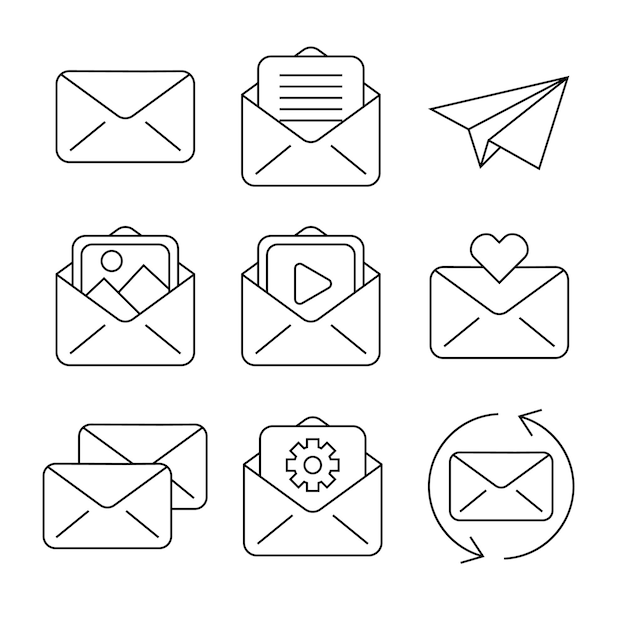 El paquete lineal de correo electrónico