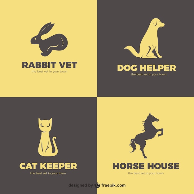 Paquete de logos de animal