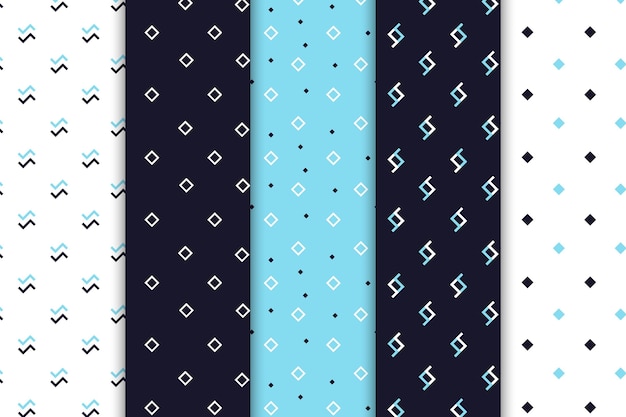 Paquete de patrones de estilo minimalista