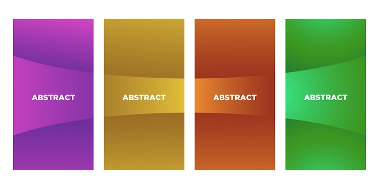Vector paquete de plantillas de fondo modernas abstractas ilimitadas