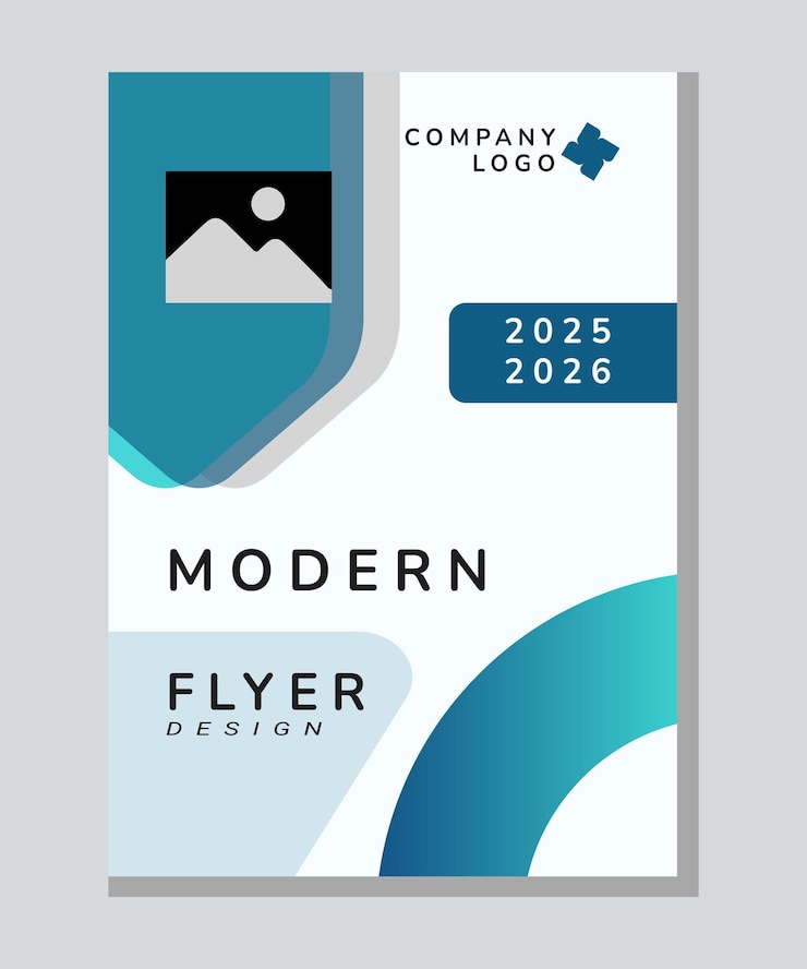 Vector paquete de póster minimalista simple y colorido para el folleto de banner, el informe del sitio web corporativo y el currículum