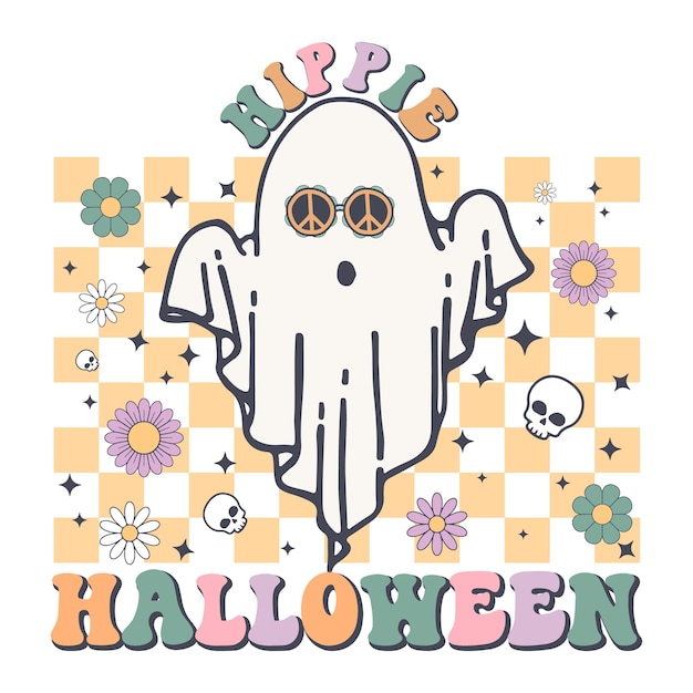 Paquete retro de sublimación de Halloween