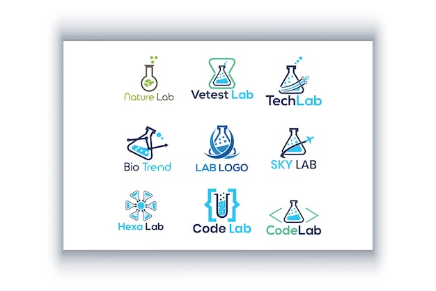 Paquete de sublimación de logotipos de laboratorio